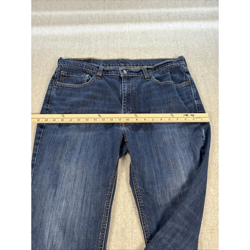 Levi's 541 Athletic Taper Jeans Mens 36x30 Blue Medium Wash Stretch Denim